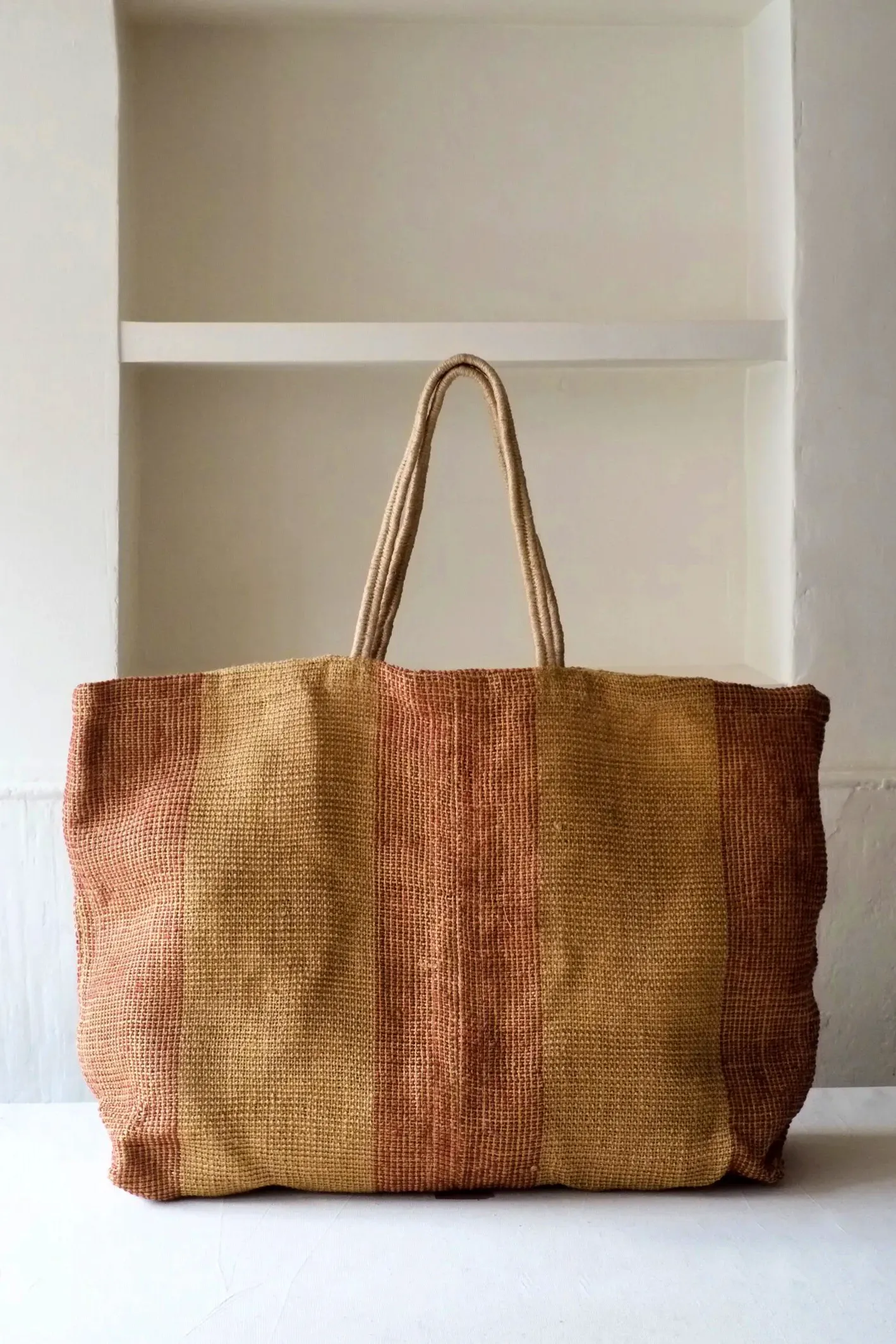 Straw London Large Jute Poresh Bag - Long Handle, £89