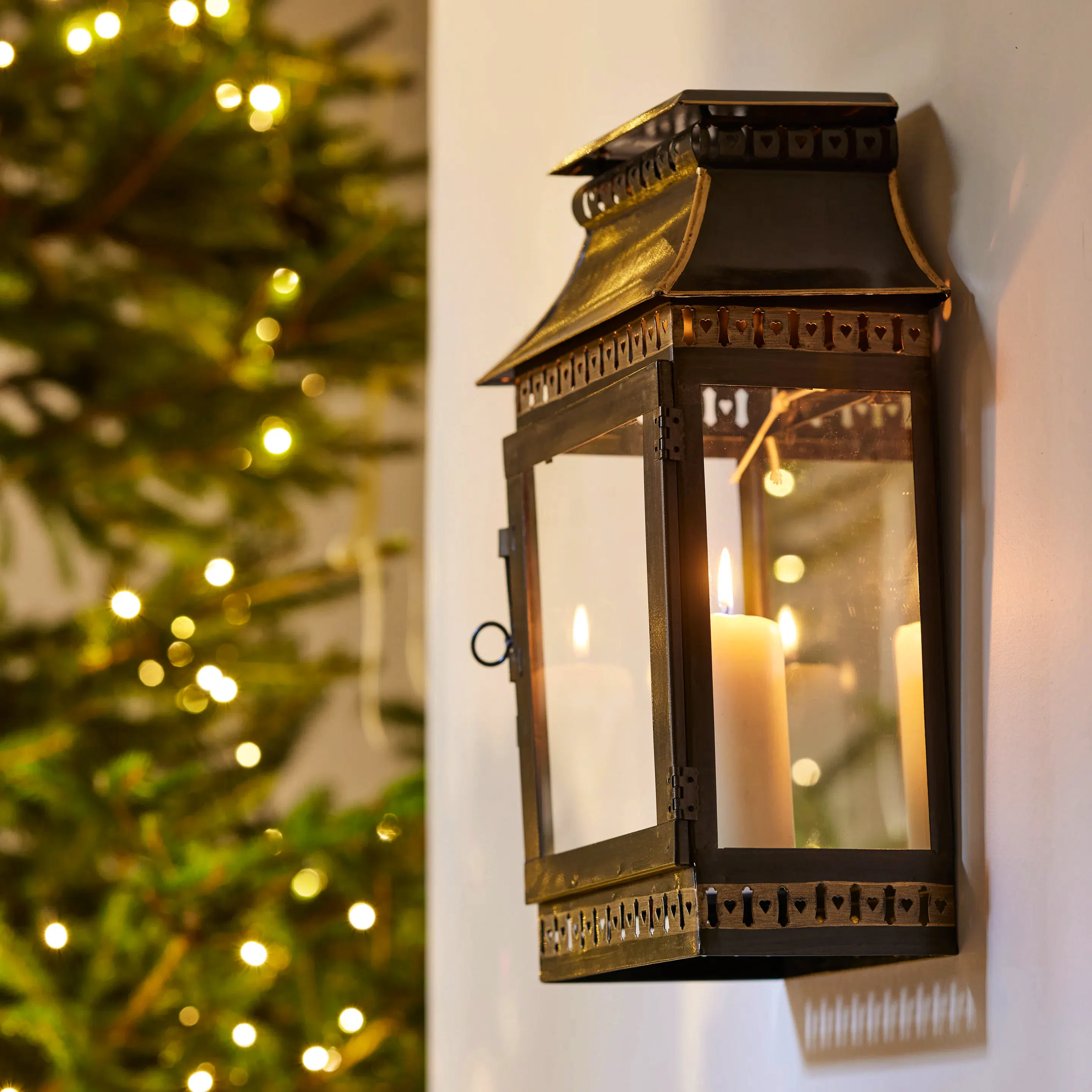 OKA Sunahri Wall Lantern – Brown, £95