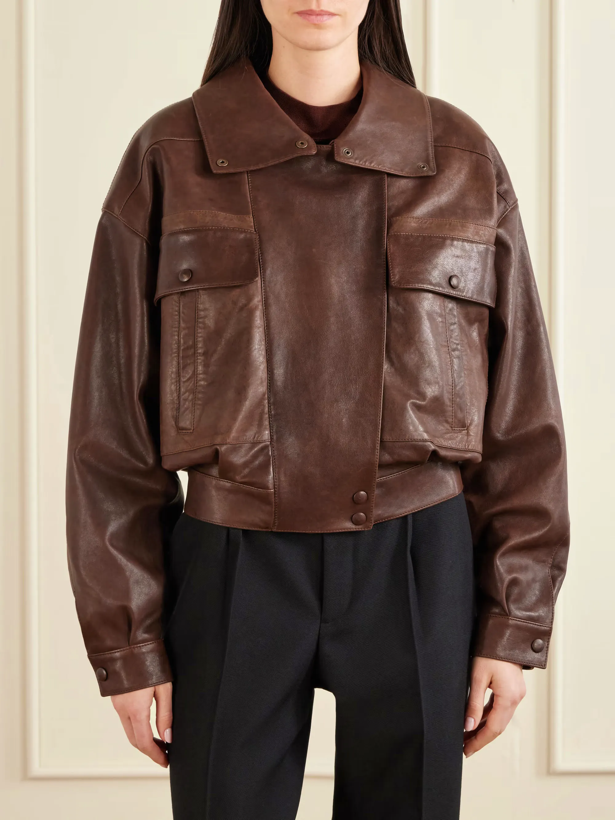 How To Buy Leather Jackets Women Net A Porter Yves Saint Laurent Ysl