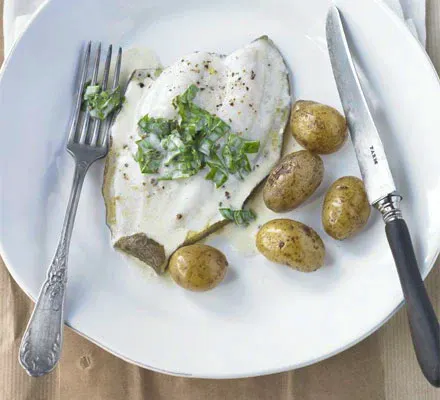  Baked Lemon Sole With Sorrel Sauce