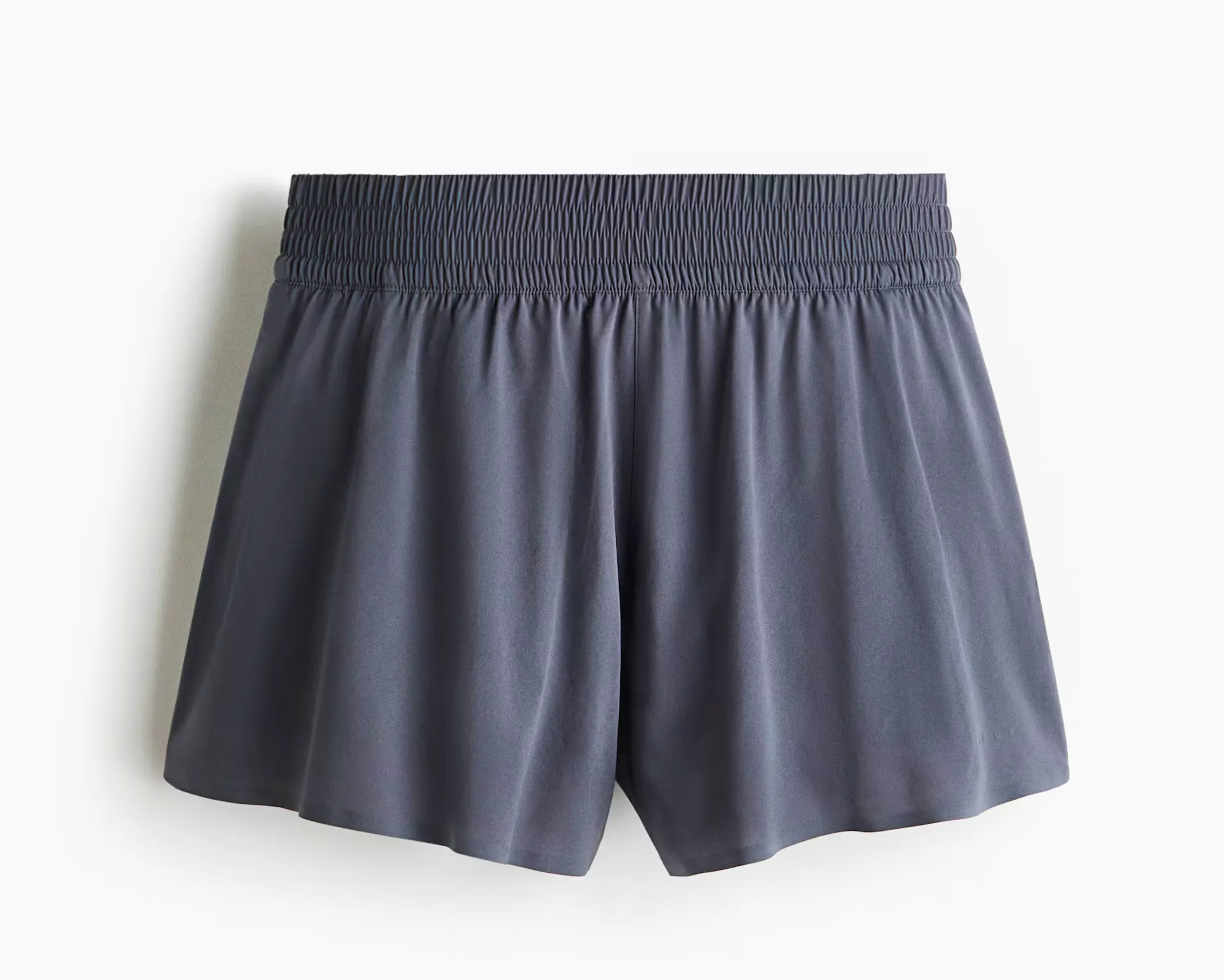 Layered Sports Shorts With Pocket
