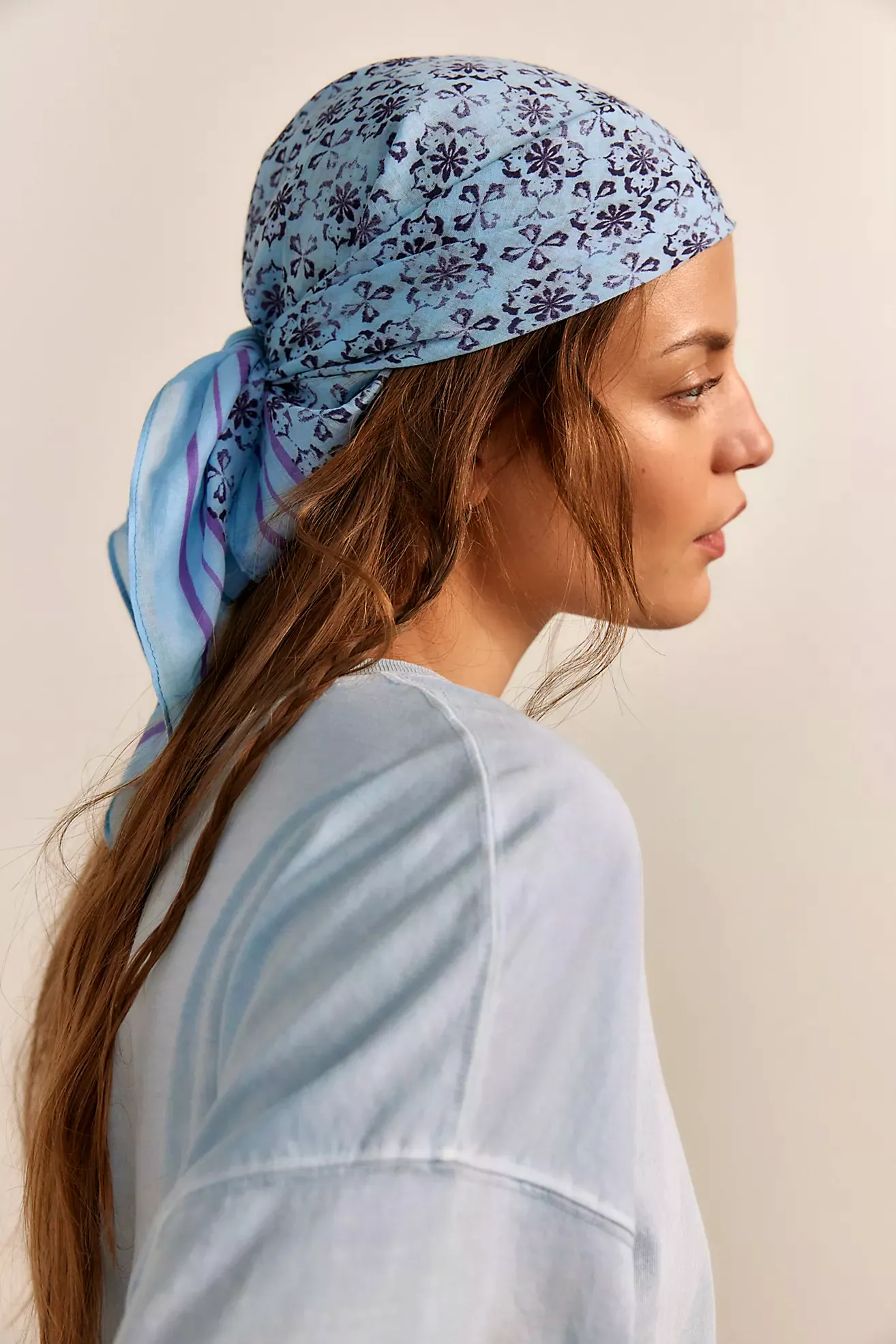 Everyday Washed Tile Bandana