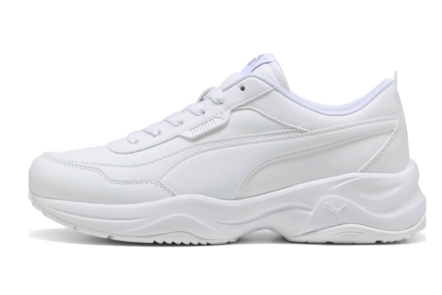 Puma Puma Cilia Mode Trainers In White And Silver, £55