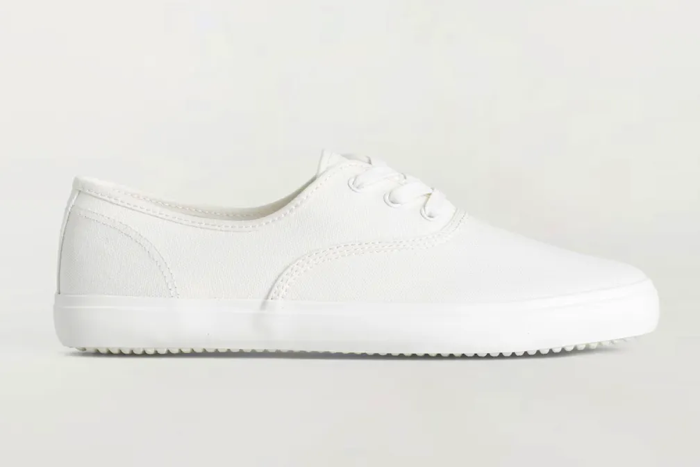 COS Canvas Plimsoll Trainers, £65