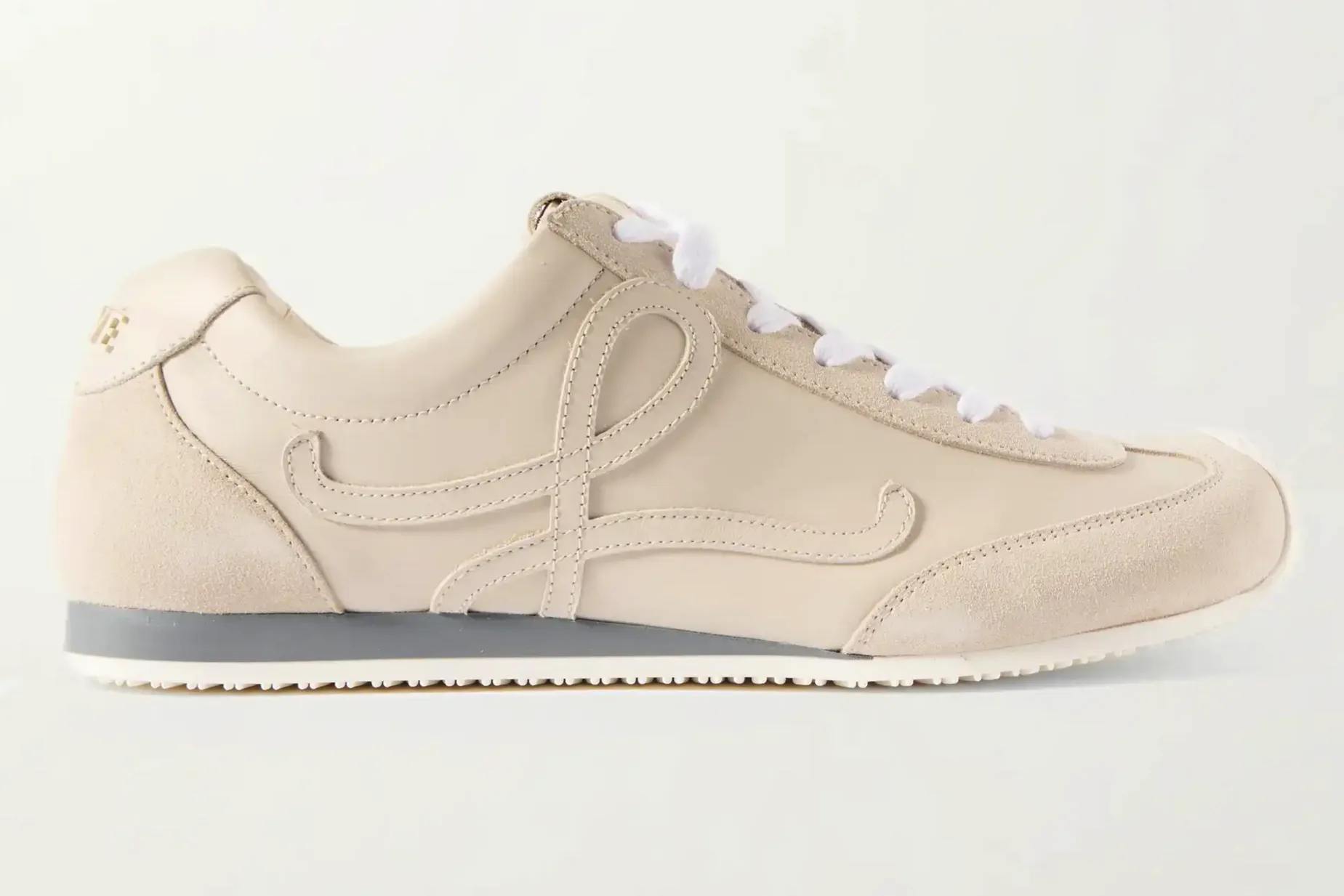 Loewe Ballet Runner 2.0 Suede-Trimmed Leather Sneakers, £750