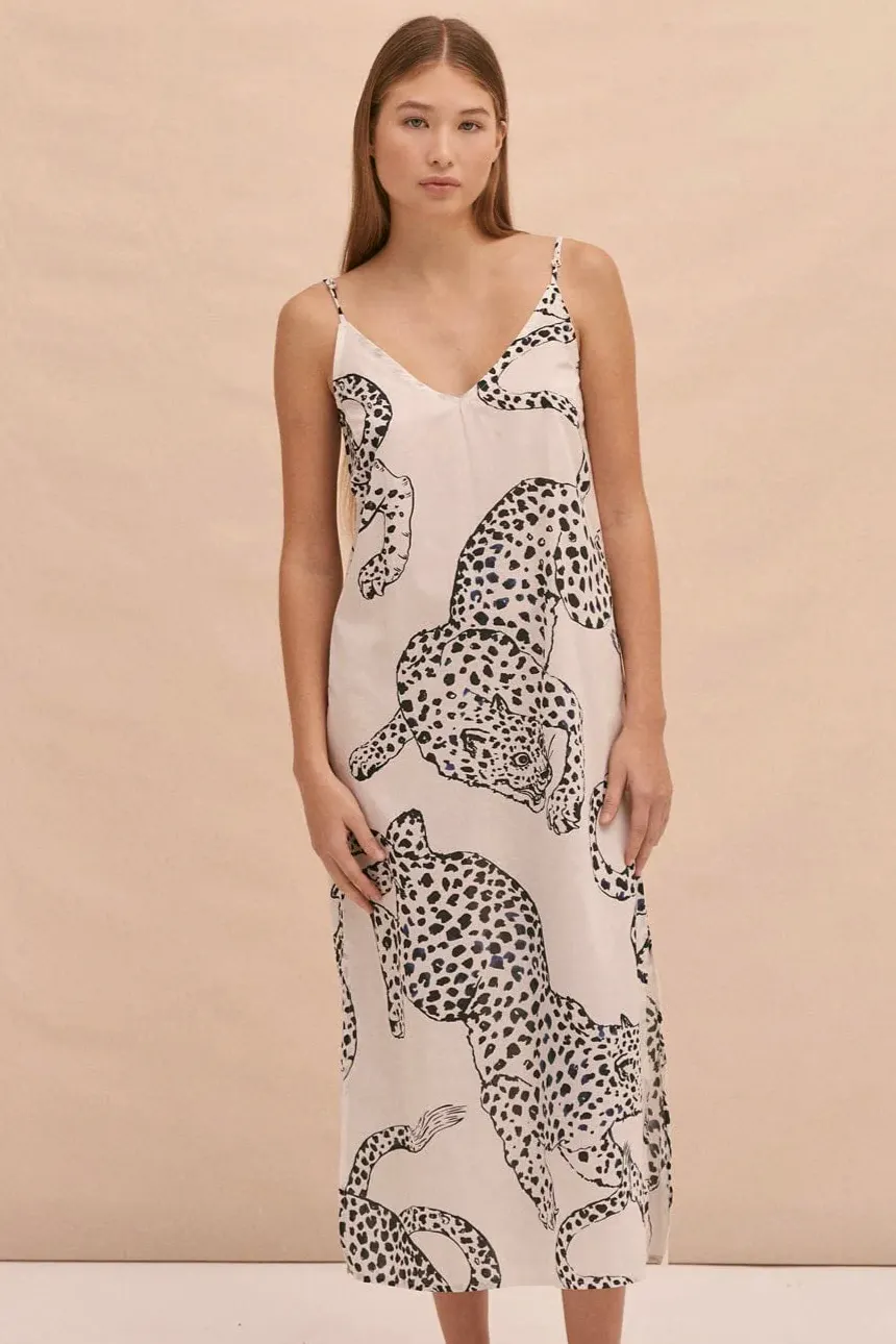 Desmond And Dempsey The Jag Cream, Slip Nightie, £75