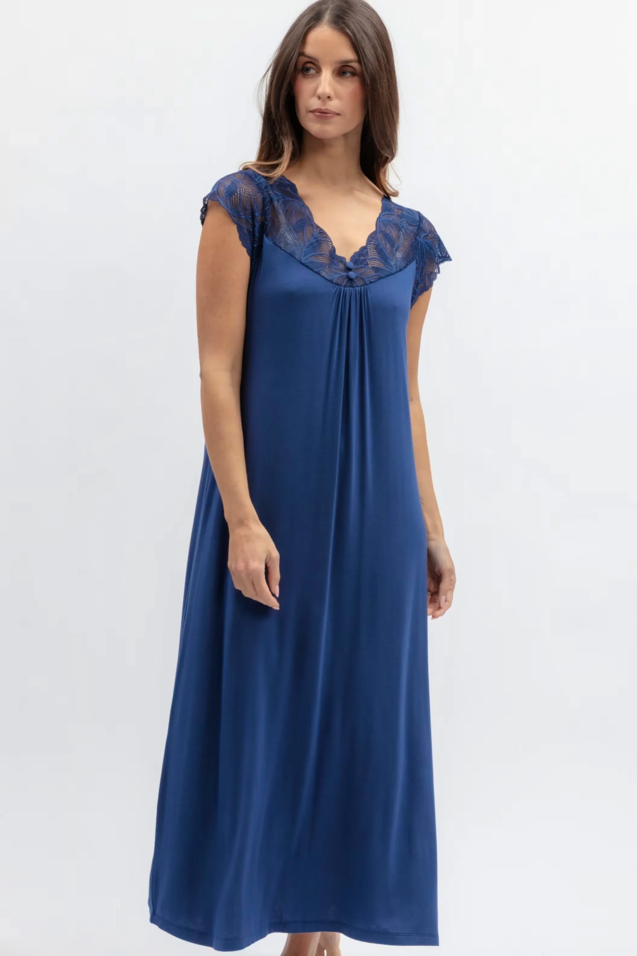 M&S Jersey Lace Trim Nightdress, £40