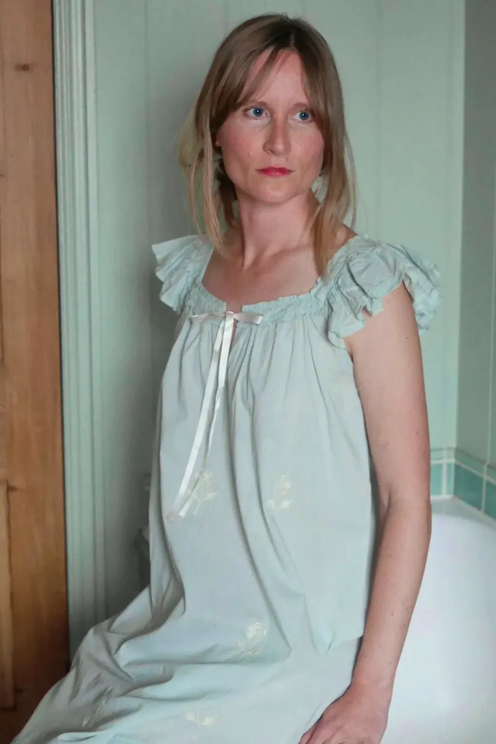Closet & Botts Pale Green Cotton Nightdress, £45.99