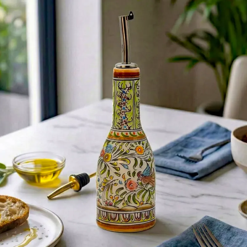 Luisa Coimbra Ceramics – Hand-Painted Oil Carafe, £57