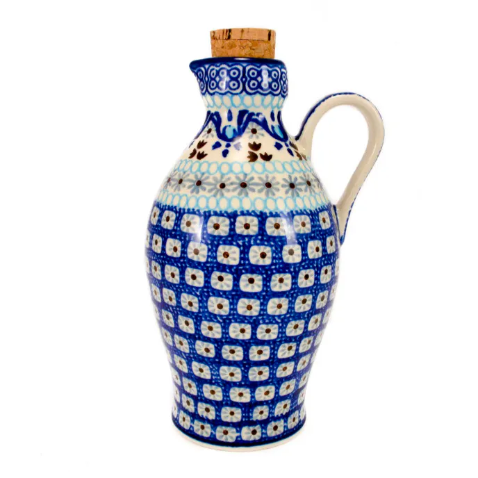 Polish Pottery Olive Oil / Vinegar Bottle, £27.50