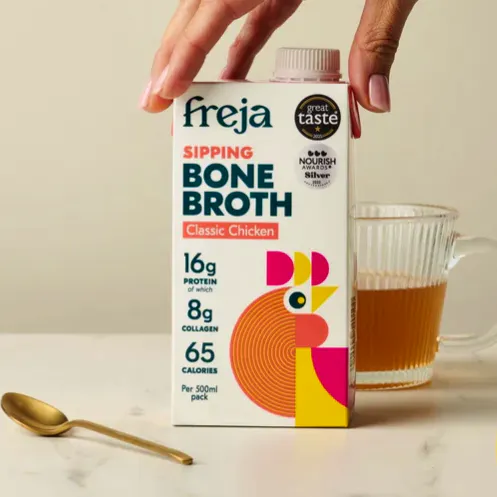 Freja Bone Broth Classic Chicken, £6.99