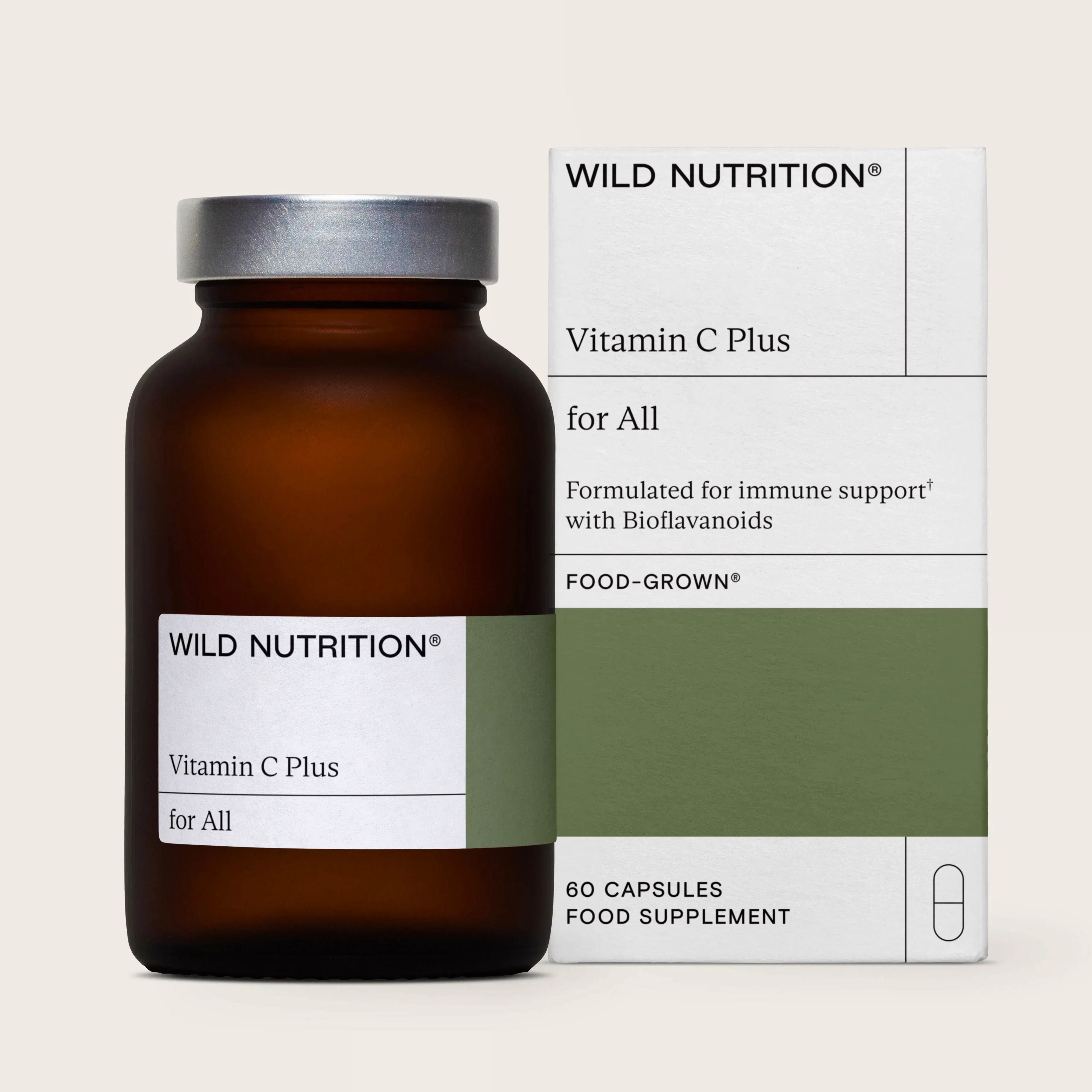 Wild Nutrition Food-Grown® Vitamin C Plus, £26