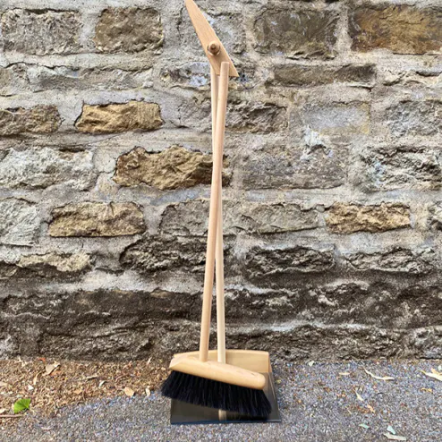 Objects of Use German Standing Dustpan & Brush Set, £94