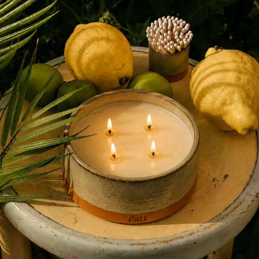 Pott Candles Citronella Refillable Candle Starter Pack, £99