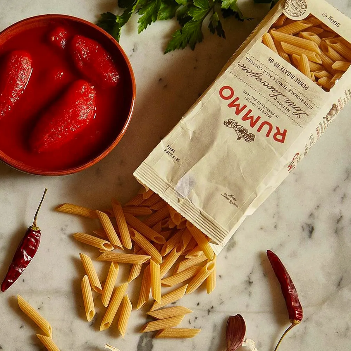 Rummo Ridged Penne Rigate No.66 Italian Pasta, £2.35