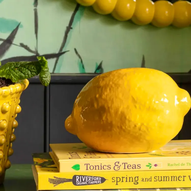 Graham & Green Yellow Ceramic Lemon, £14.95