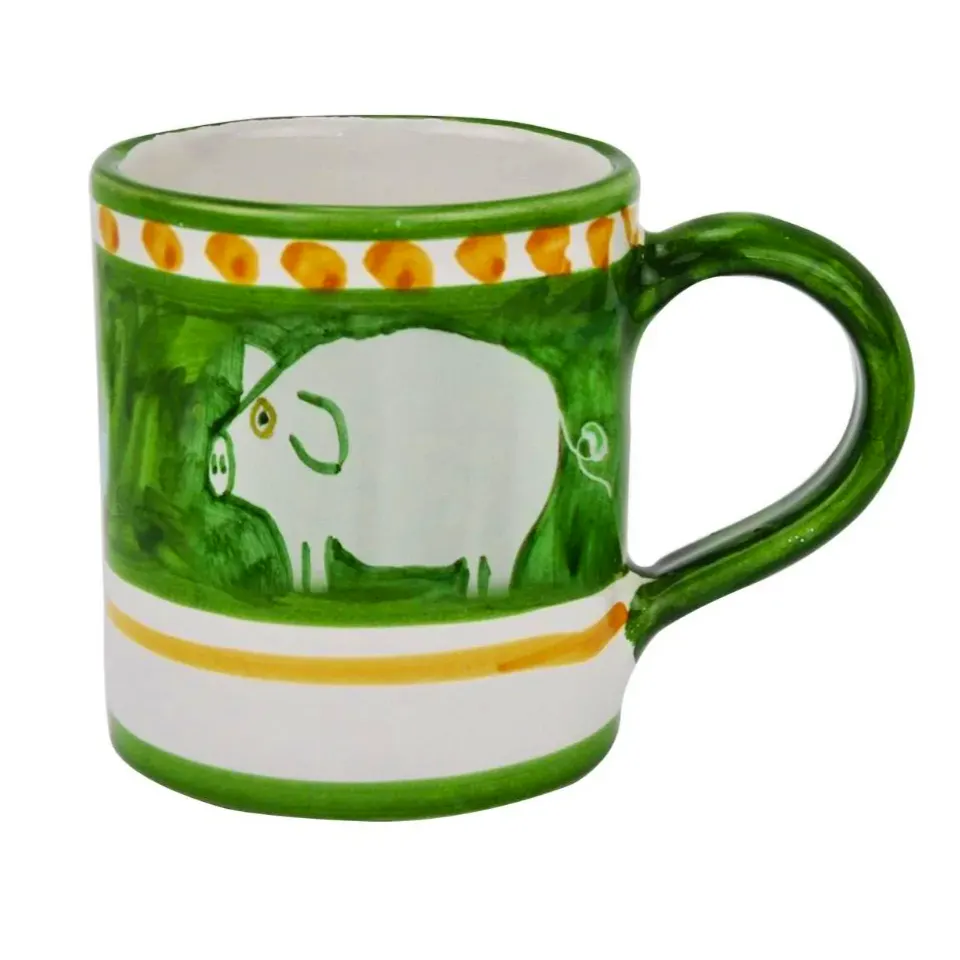Divertimenti Amalfi Green Cortile Straight Mug, £27.50