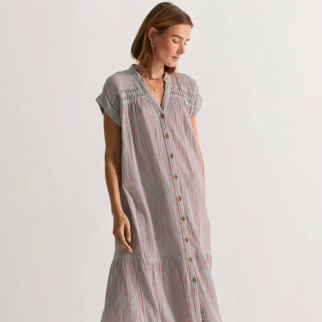 Wrap London Mixed-check Dress, £175