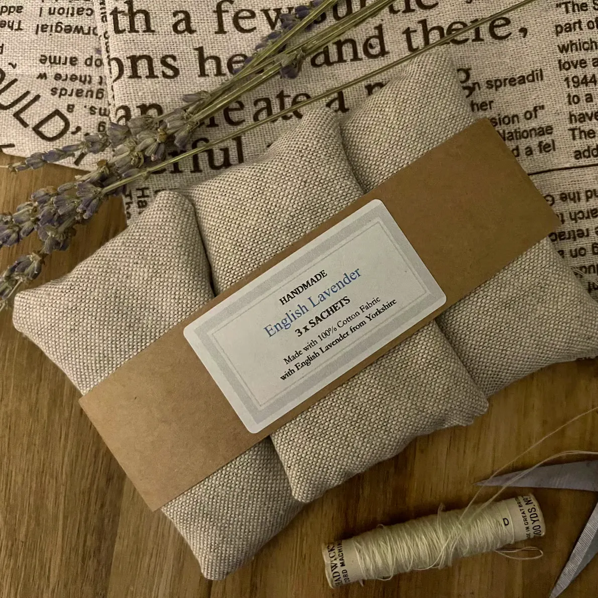 Etsy Handmade English Lavender Sachets, £8.99