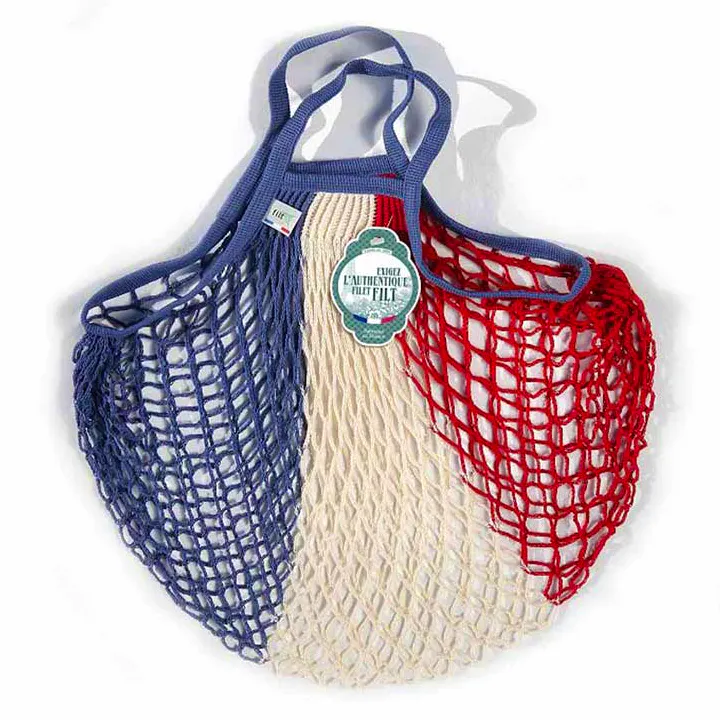 Sous Chef Filt String Bag in Red, White & Blue, £12.99
