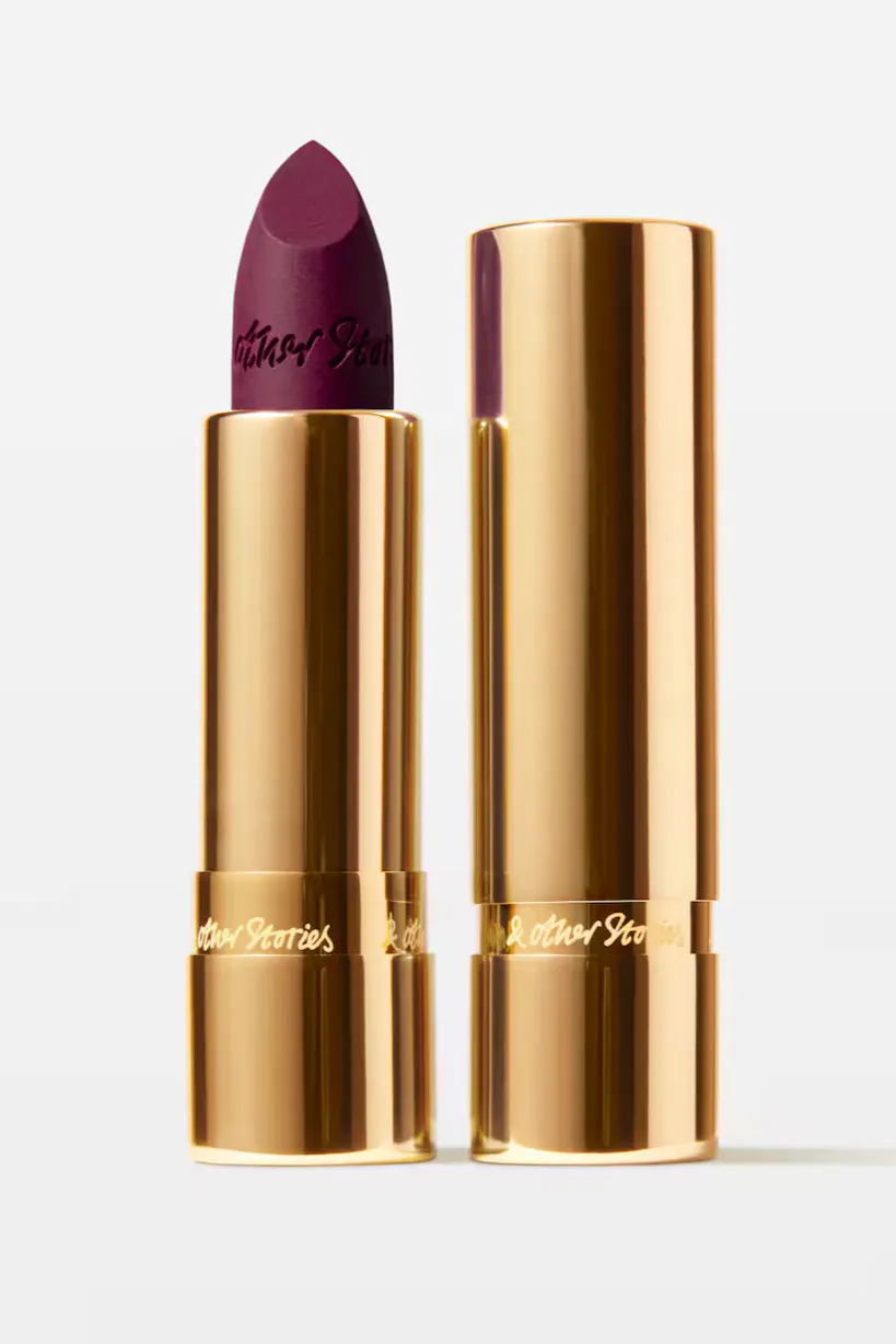 & Other Stories Deep Burgundy Matte Lip Colour, £19