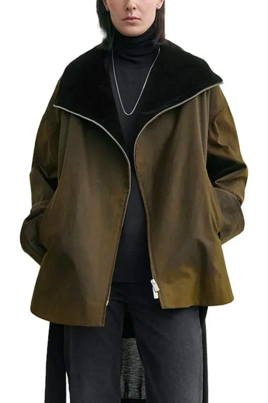 Toteme Zipped Country Jacket Bark, £630