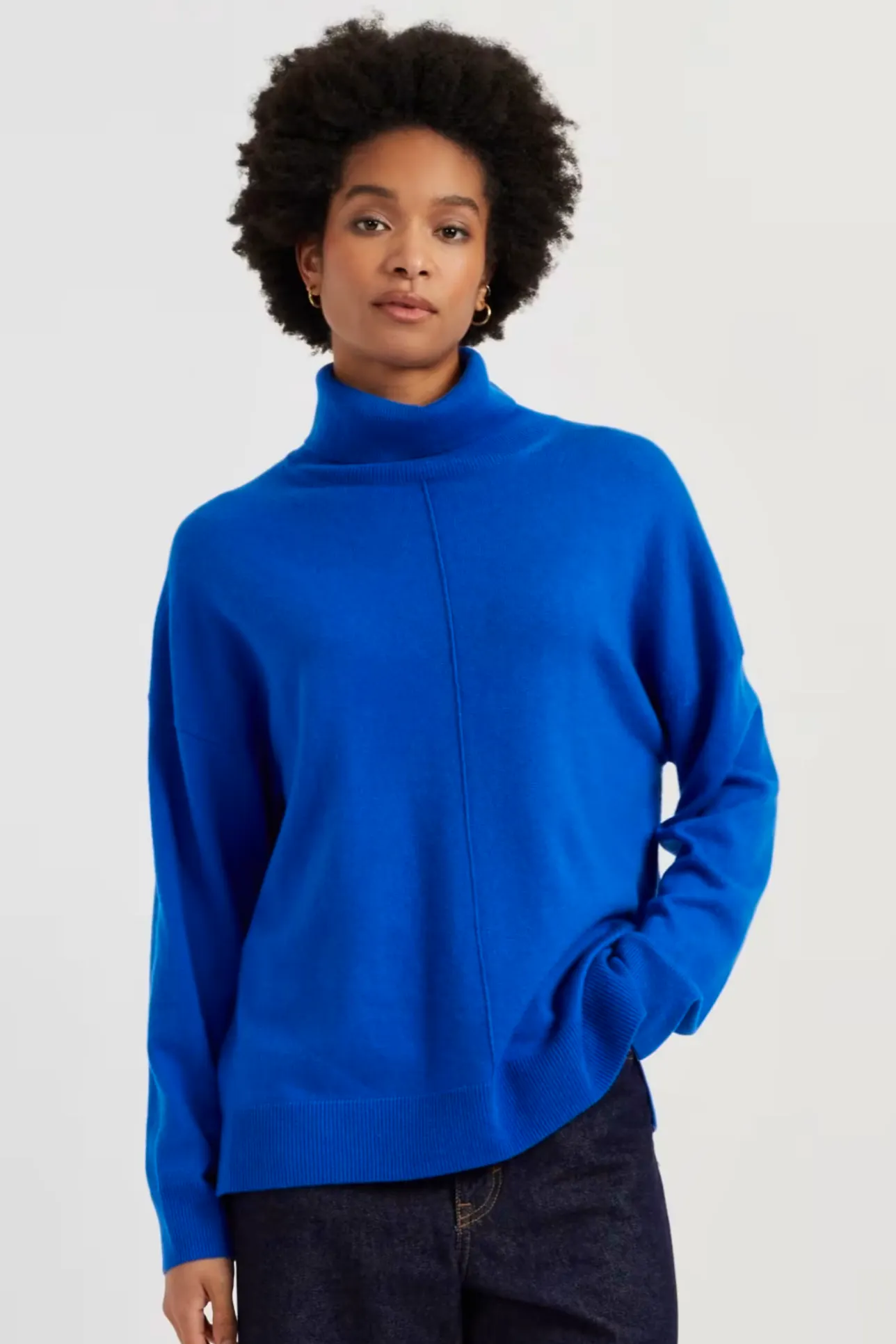 Marks & Spencer X Chinti & Parker Wool Rich with Cashmere Roll Neck Relaxed Jumper, £100
