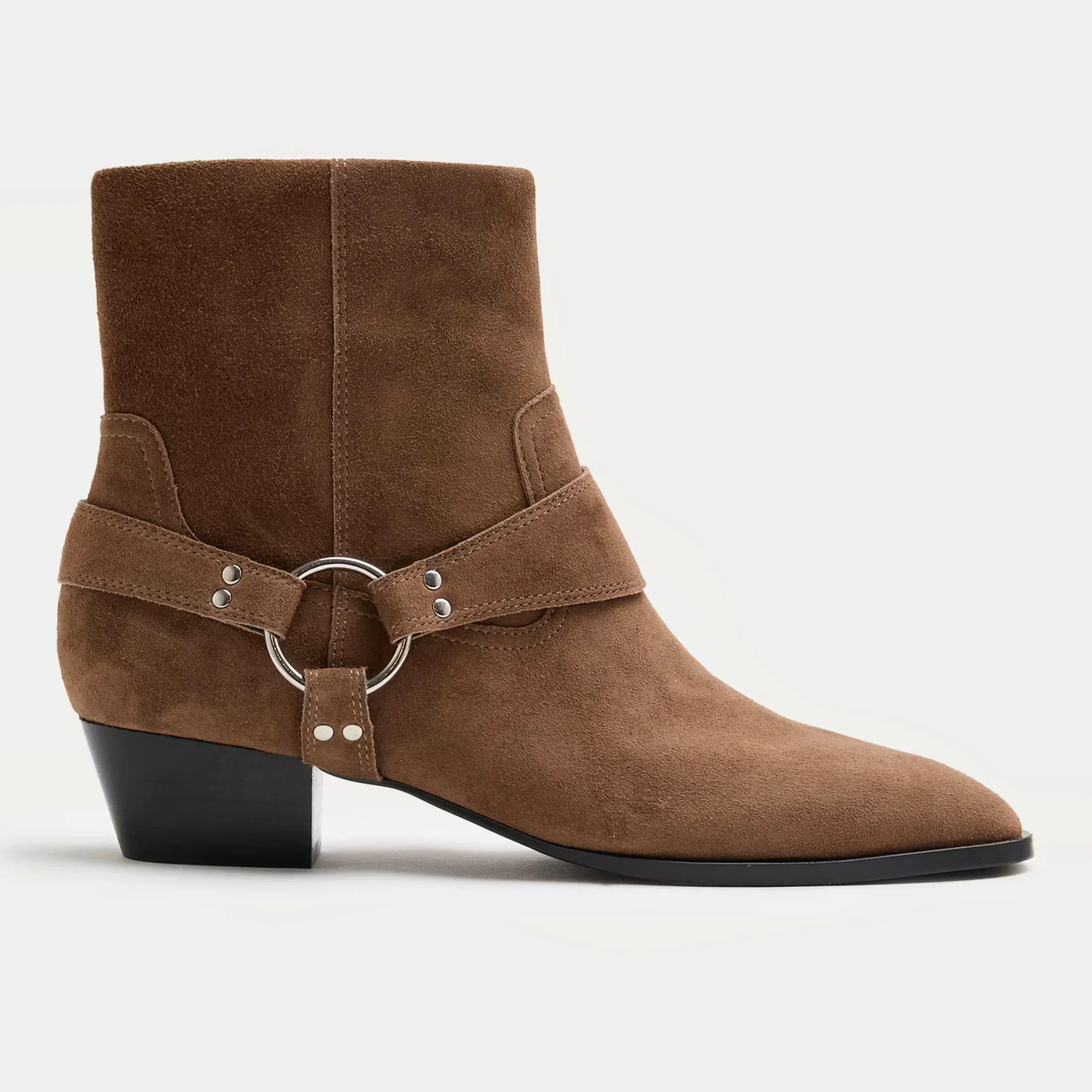 M&S Suede Harness Boots, £60