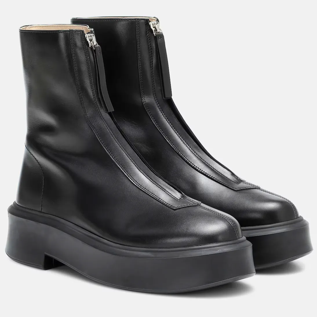 The Row Zipped  Ankle Boots, £1450