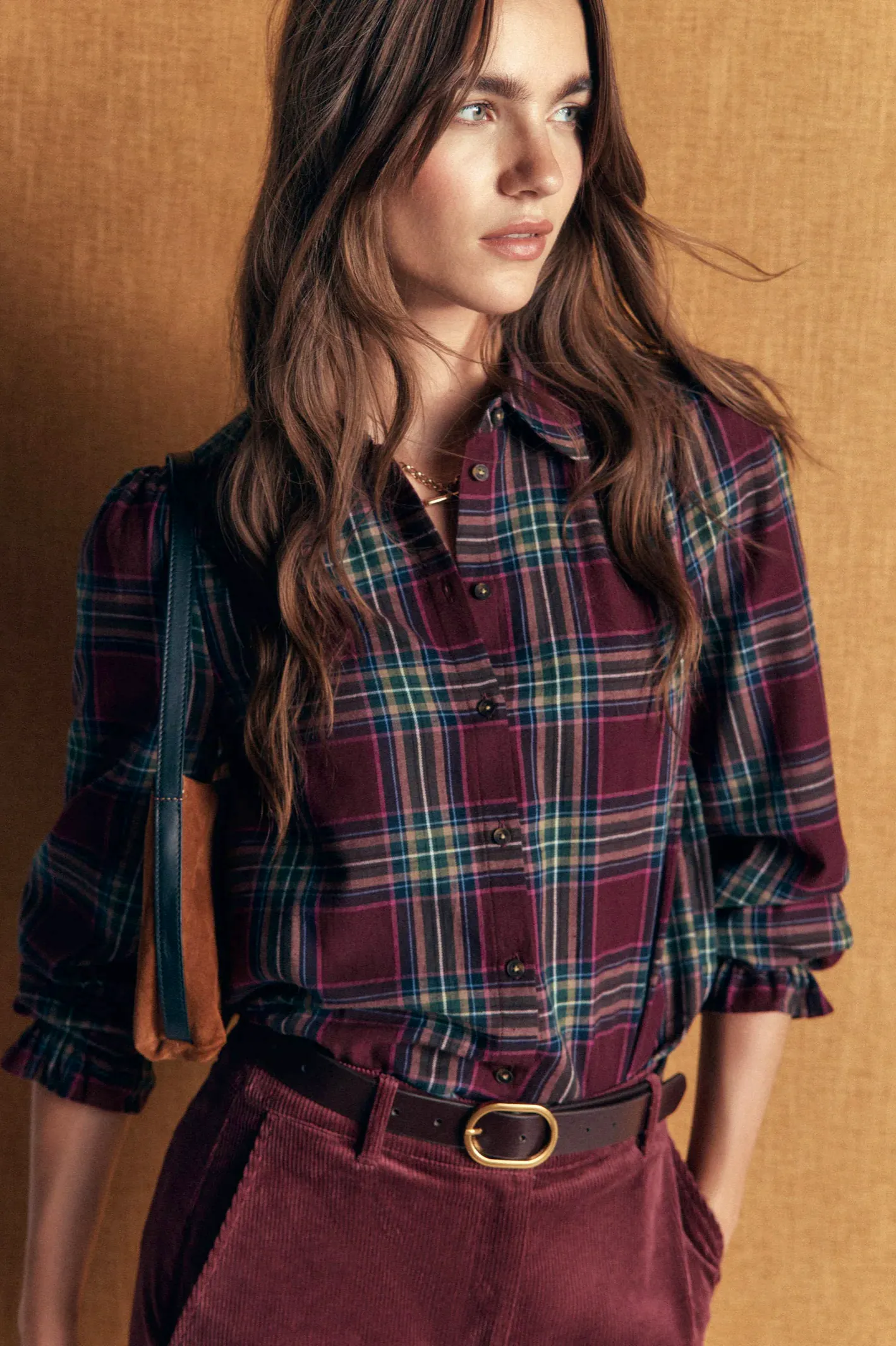 Boden Violet Cotton Top, £79