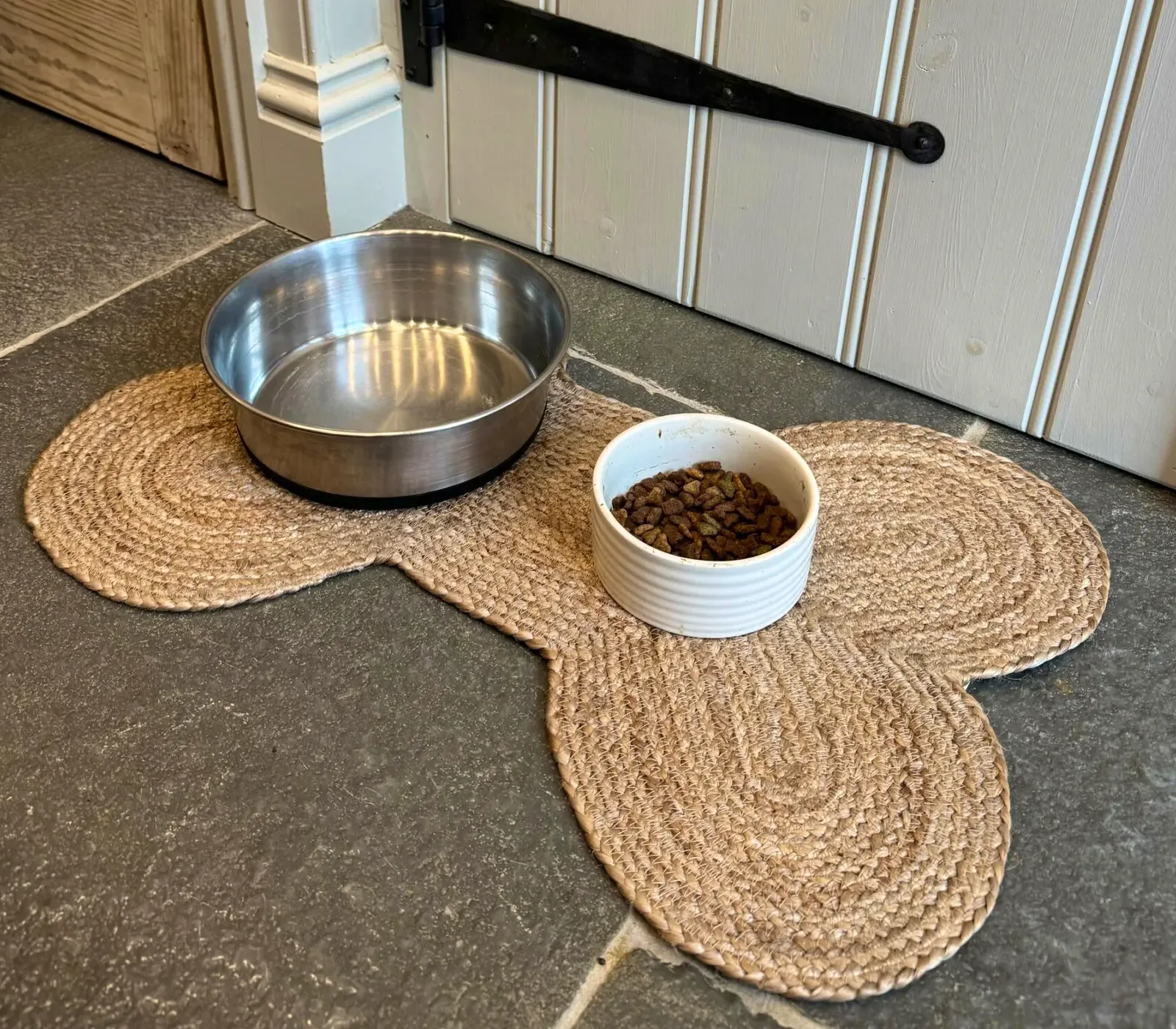 Braided Rug Co Dog Bone Mat
