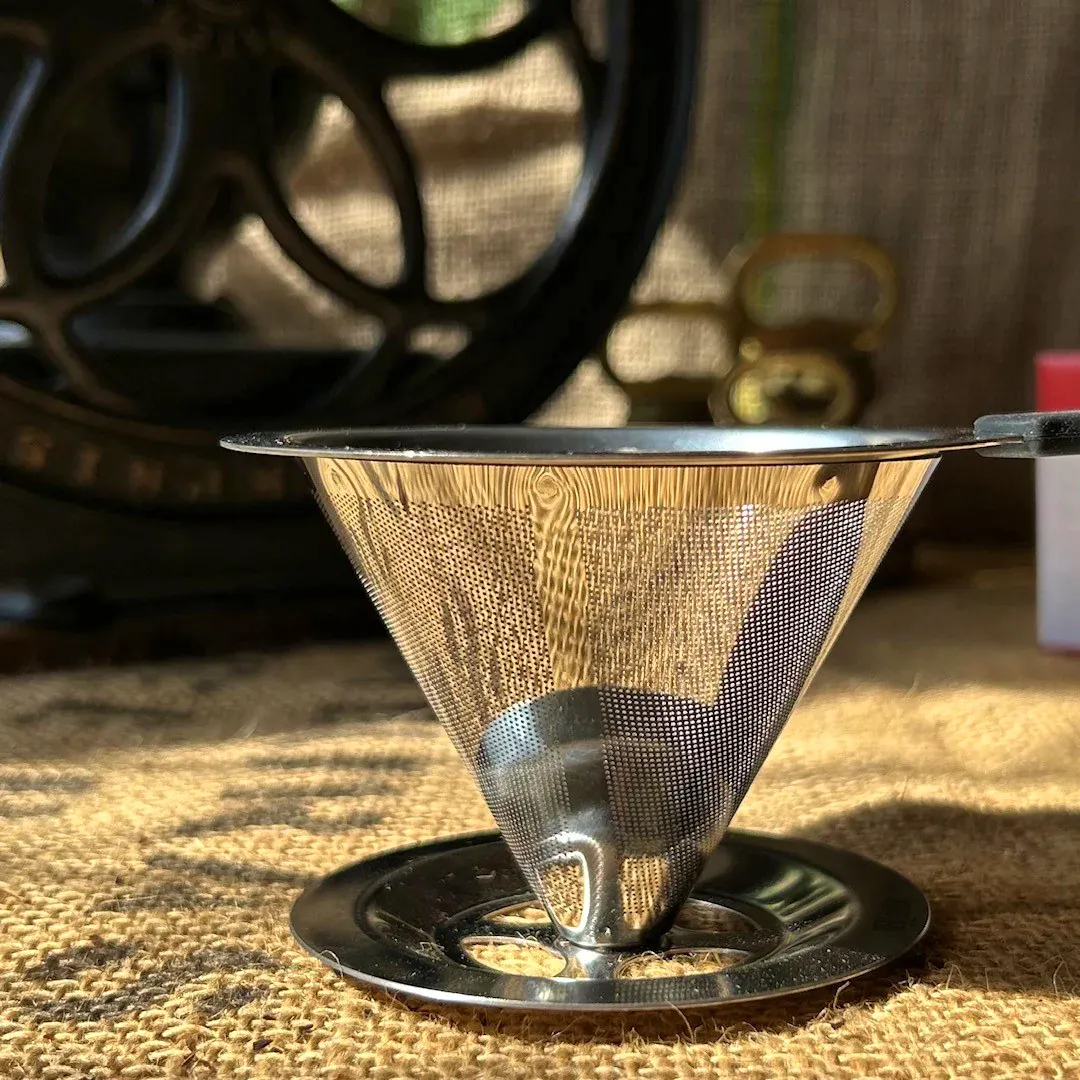Algerian Coffee Stores Stainless Steel Pour Over Filter, £12.95