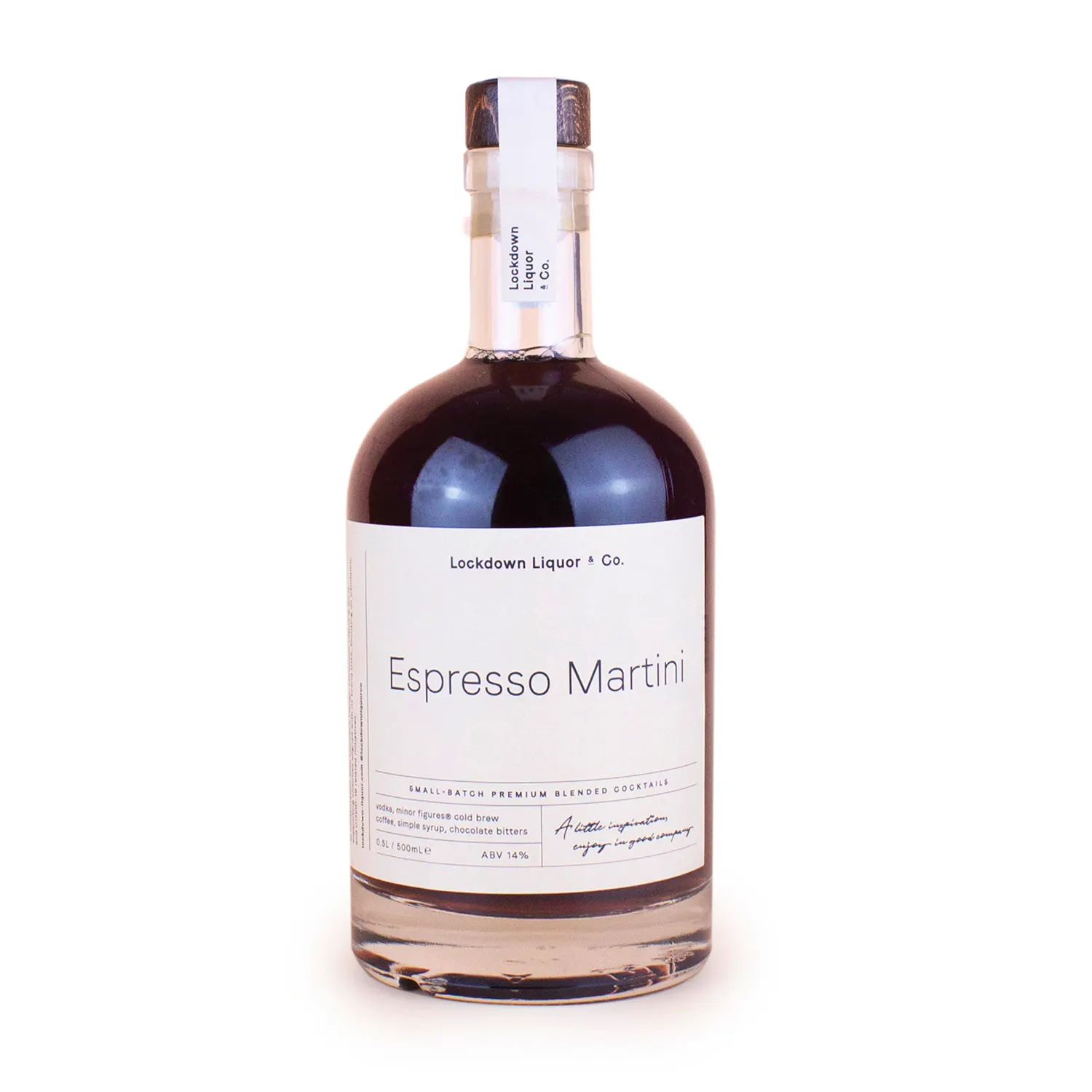 Lockdown Liquor Espresso Martini, 500ml, £25