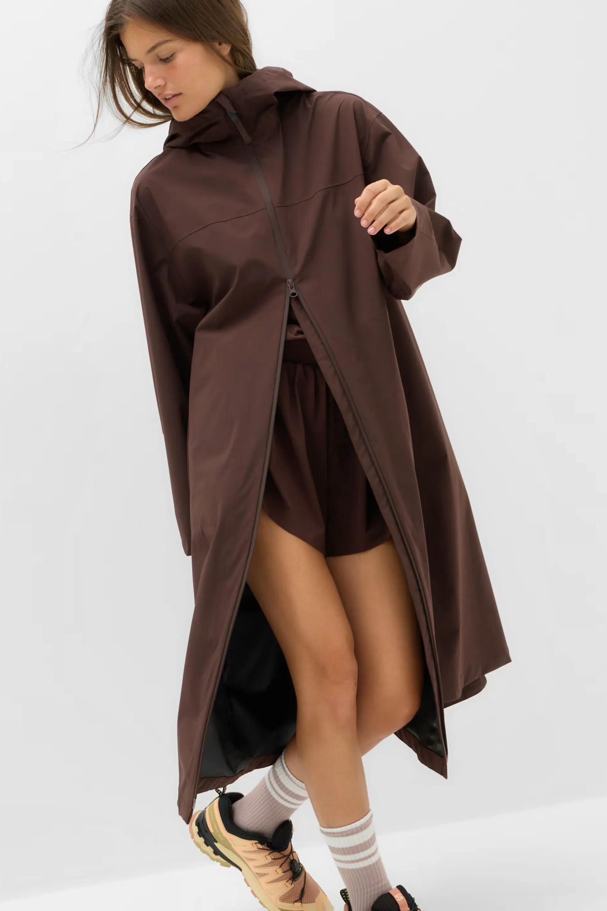M&S Stormwear™ Ultra Waterproof Pleat Back Parka, £95