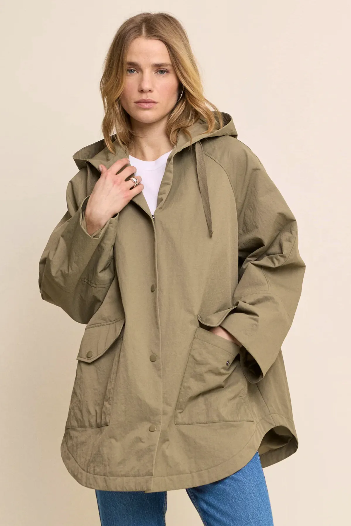 Nobody’s Child Green Hooded Parka Jacket, £159