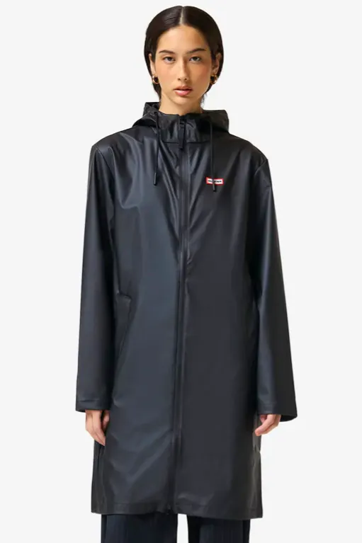 Hunter Unisex Black Downpour Andrea Pu Rain Coat, £90