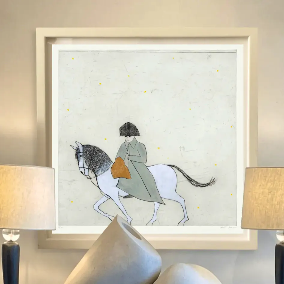Cricket Fine Art Kate Boxer – Napoleon in the Snow (Unframed), £1,280
