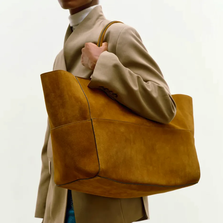Métier Incognito 42 Suede Marrakech Bag, £2,350