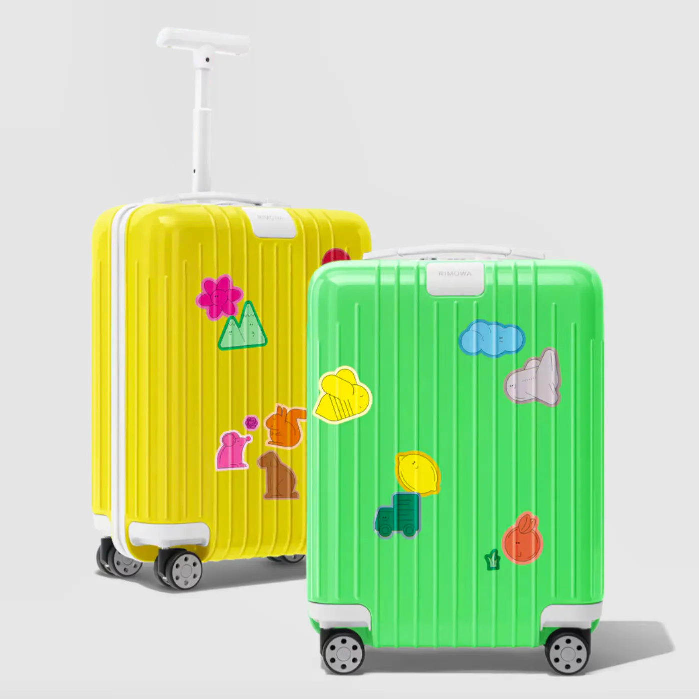 Essential Lite Cabin U Kids Edition Carry-On Suitcase in Gloss Frog Green, £535