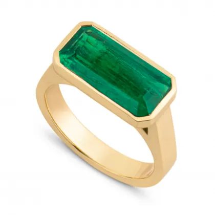 Philippa Herbert Emerald Ring, Price on Request