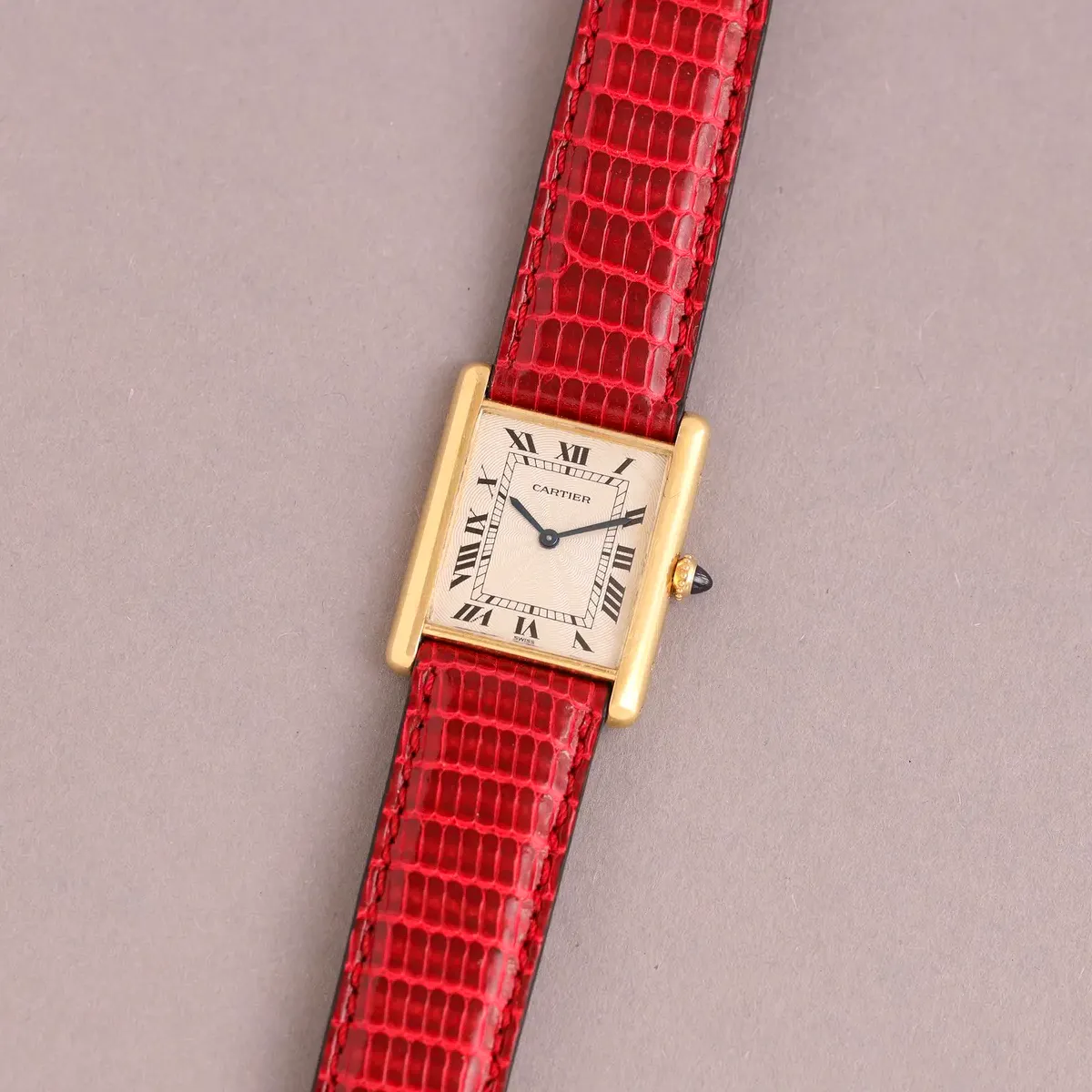Voys Timeless 1994 Unpolished Cartier Tank Louis 18k Watch, €11,200