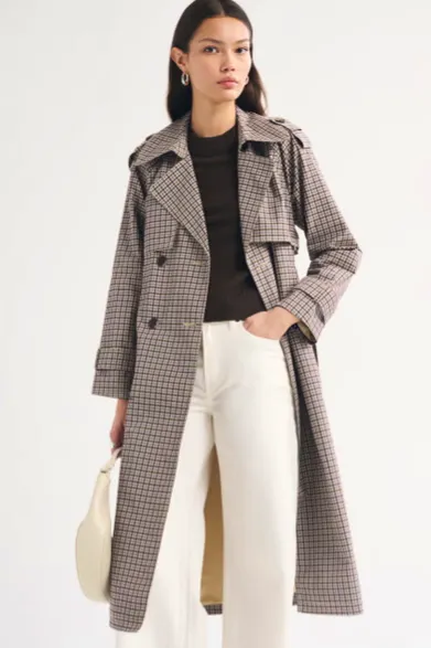 Abercrombie & Fitch Carrie Long Trench, £135