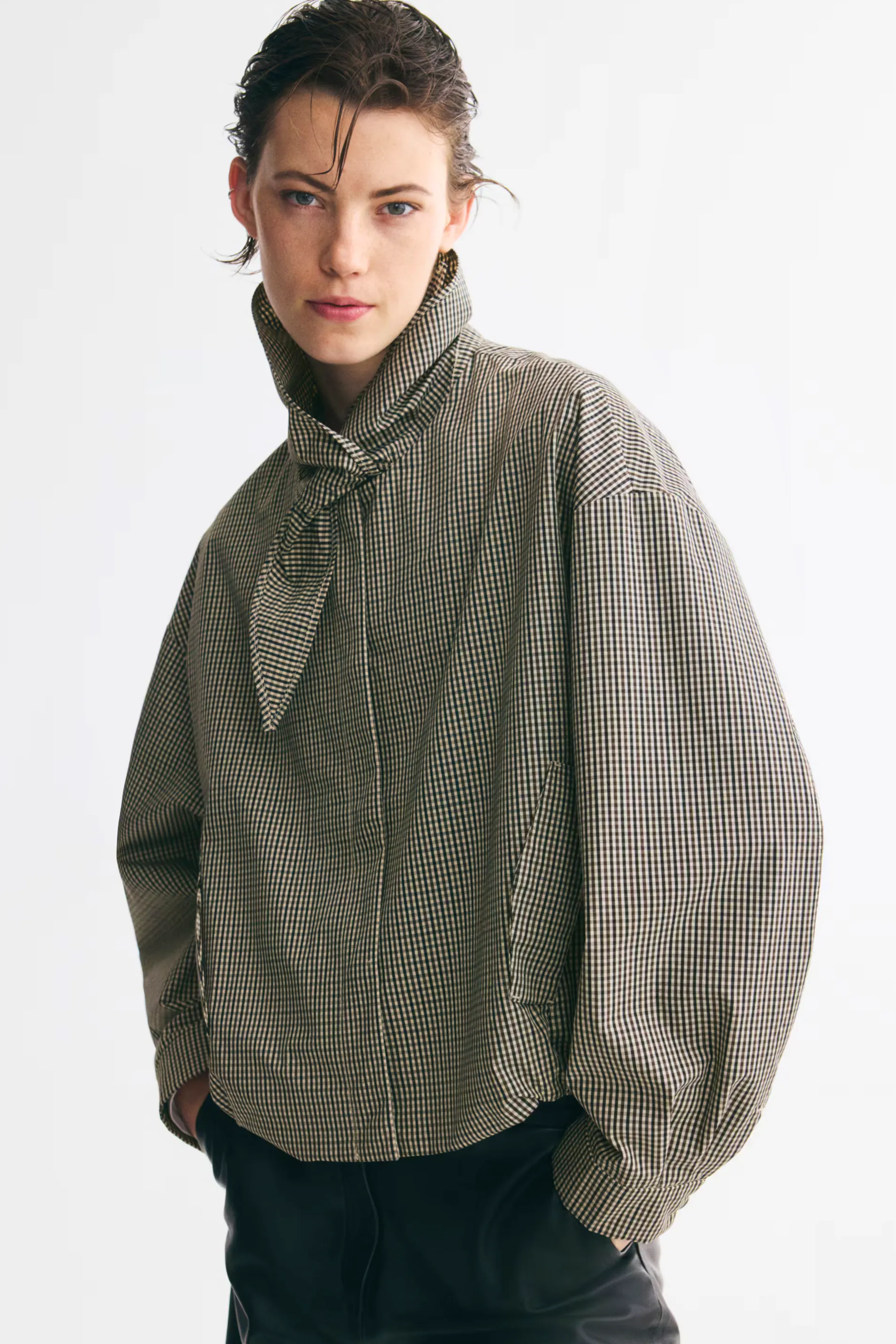 H&M? Scarf Collar Jacket, £38