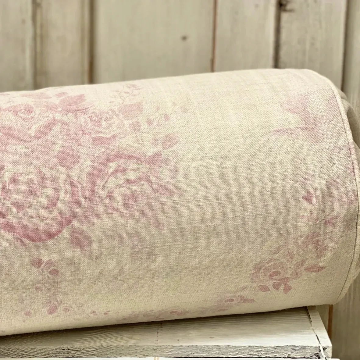 Sugar & Spice Furnishings Pink Sophia Bolster, £89