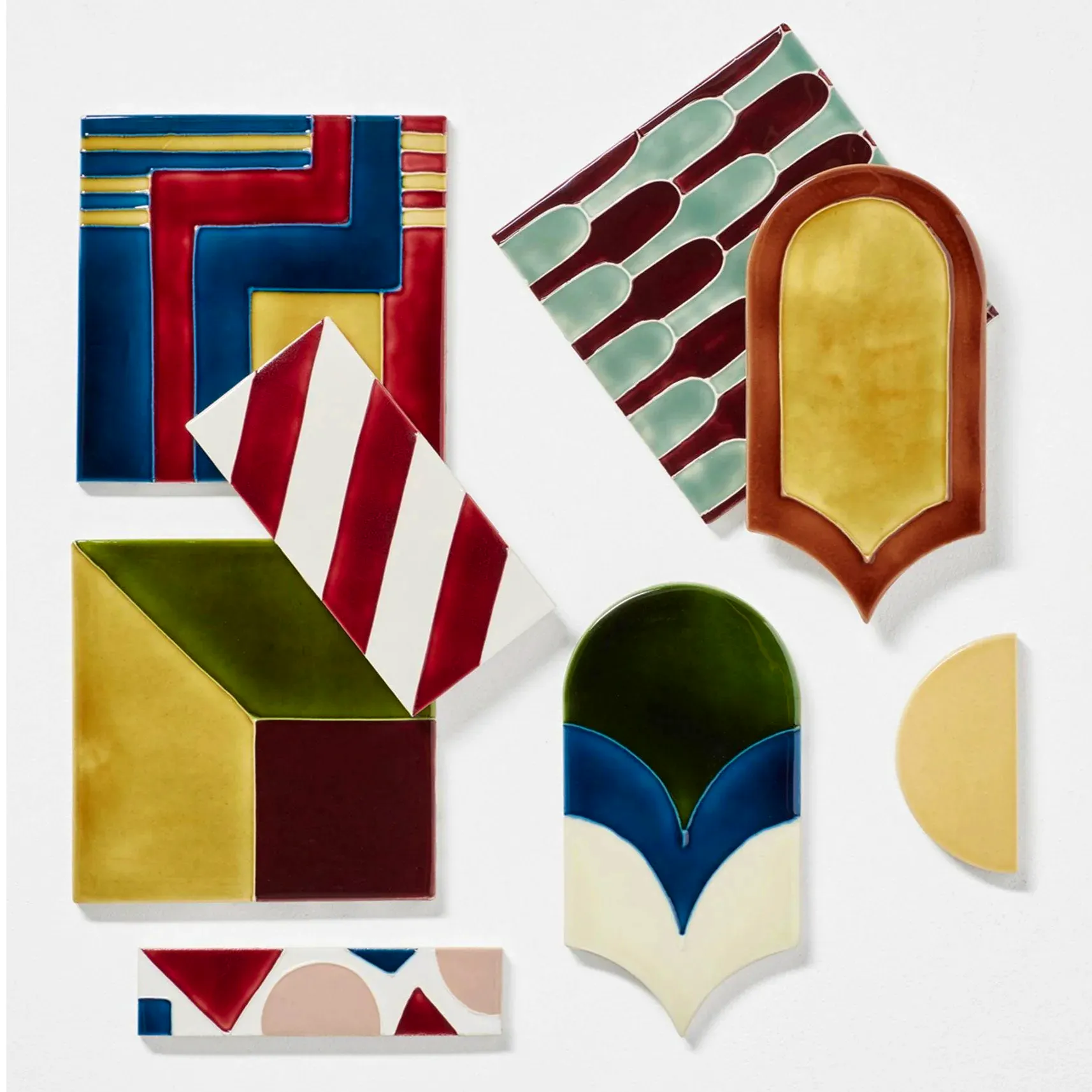 Balineum Hanley Tube Lined Decorative Tiles, prices vary