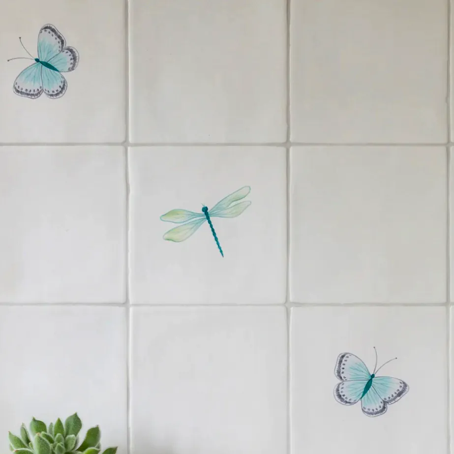 Decorum Tiles Garden Insect Resting Dragonfly, £29.50