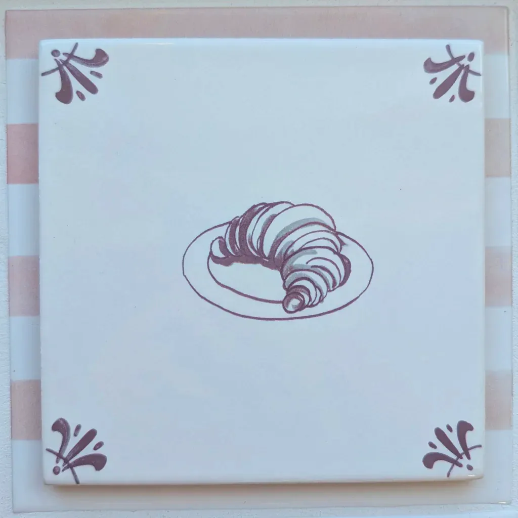 House of Petra Croissant Delf Tile, £20