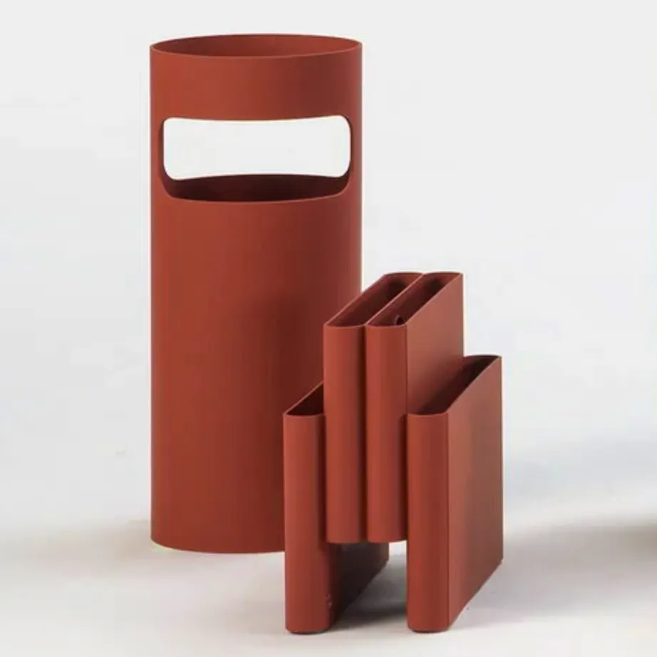 Kartell Magazine Rack, Burgundy £213