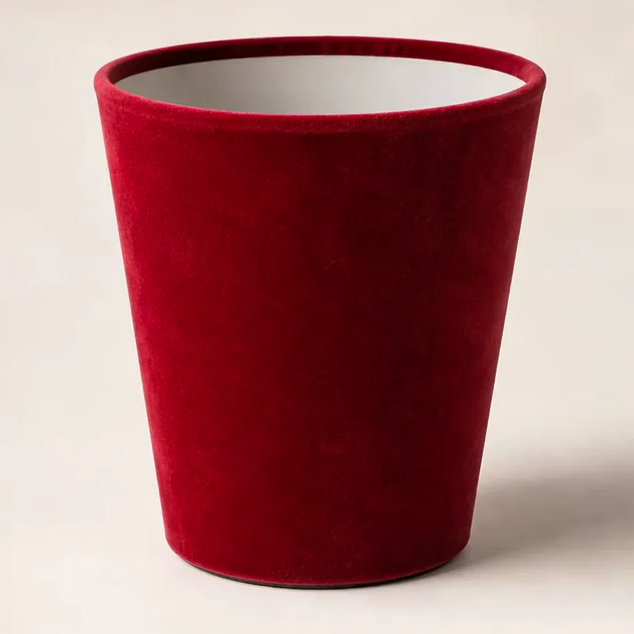 Berry & Grouse Venetian Velvet Waste Paper Bin, £28.99