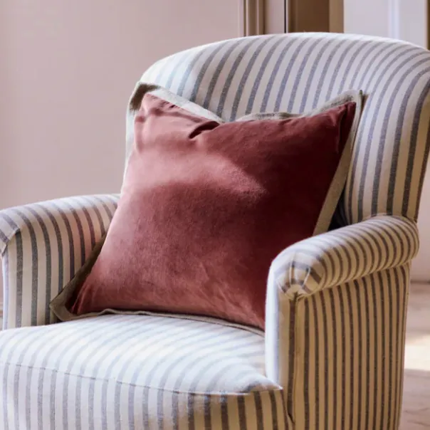 OKA Isla Cushion Cover - Earthy Red, £50